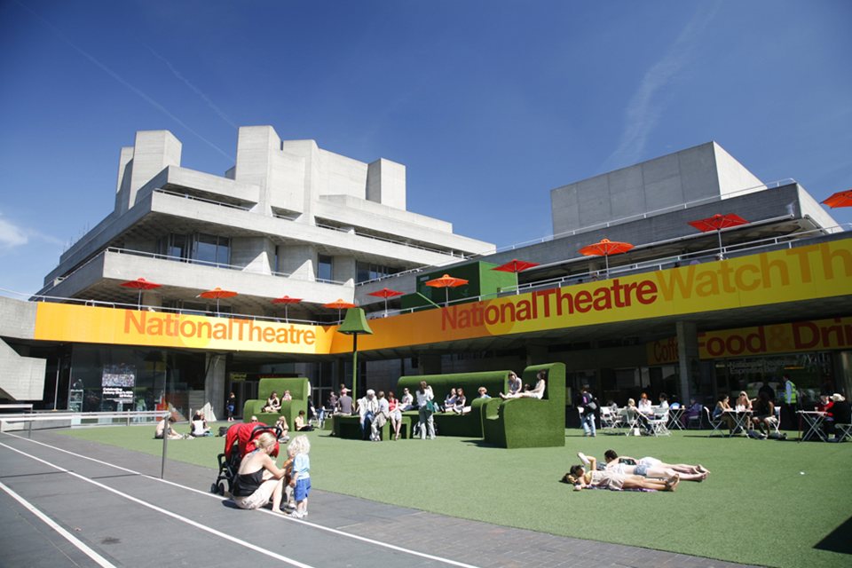 The National Theatre, Southbank Centre, (photo by Ming Tang-Evans)