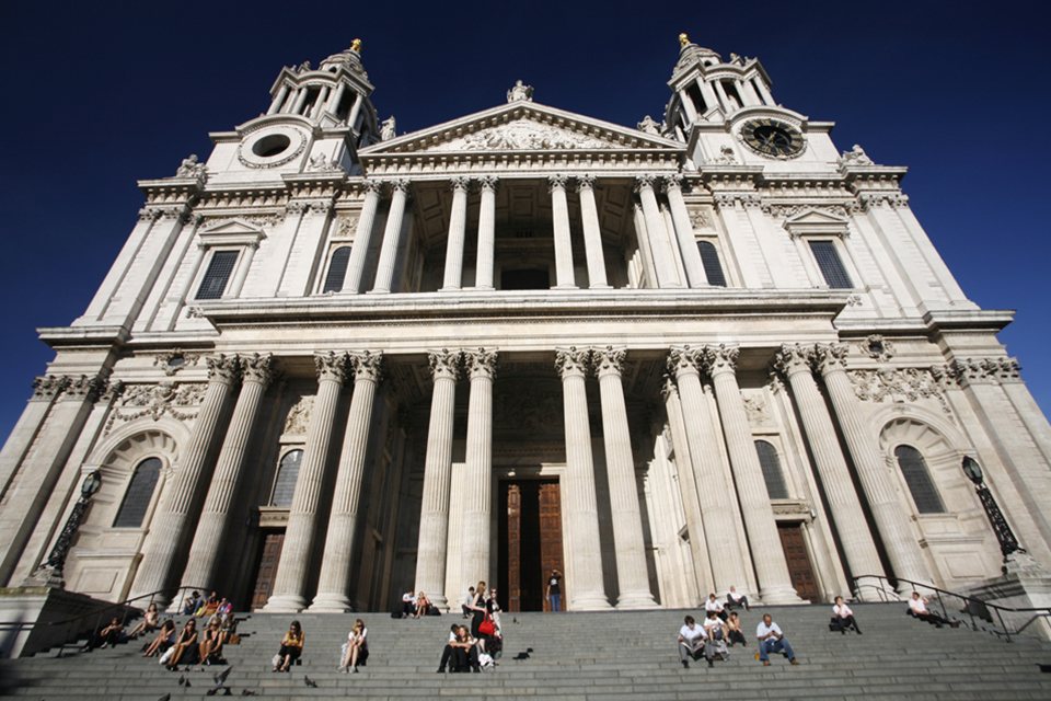 St Paul's Cathedral, (photo by Jonathan Wingate)