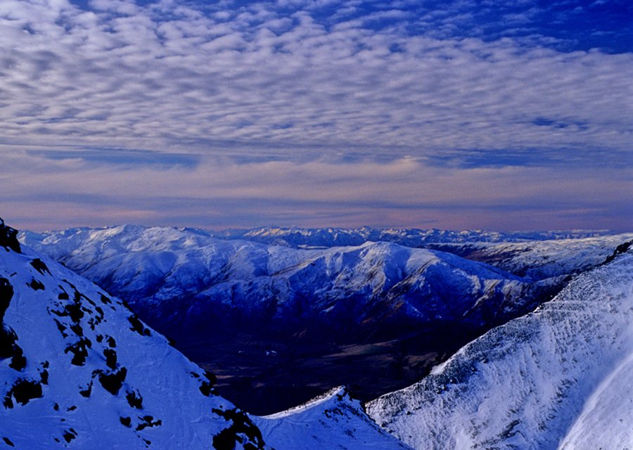 The Southern Alps, Otago, (photo by Andy Belcher)