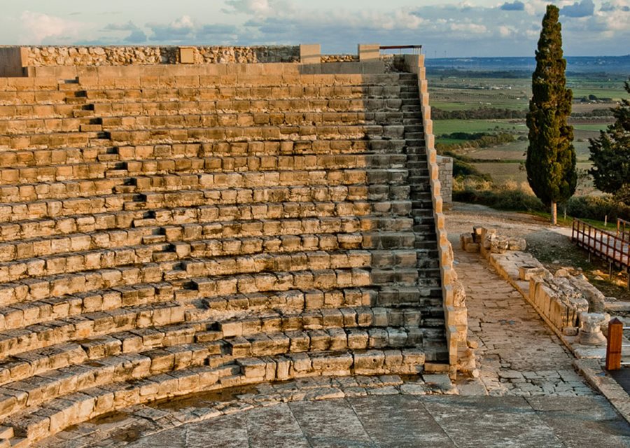 The Roman amphitheatre at Kourion to the west of Limassol, (photo by iStockphoto)