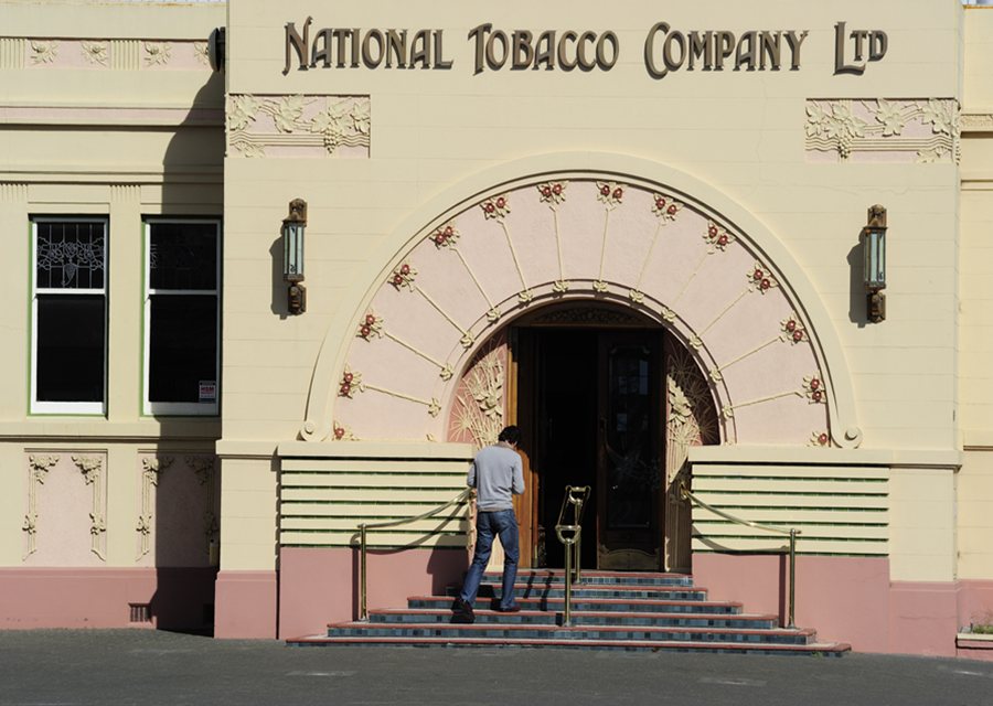 Art deco building in Napier, Hawke's Bay region, (photo by Peter James Quinn)